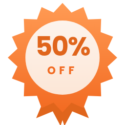 50% OFF
